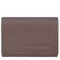LONGCHAMP LE FOULONNÉ PORTEFEUILLE COMPACT TAUPE