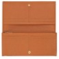 LONGCHAMP LE FOULONNÉ PORTEFEUILLE LONG À RABAT AMBRE