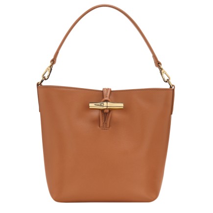 LONGCHAMP LE ROSEAU SLEEK SAC SEAU XS CAJOU