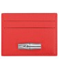 LONGCHAMP ROSEAU PORTE-CARTES VERMILLON